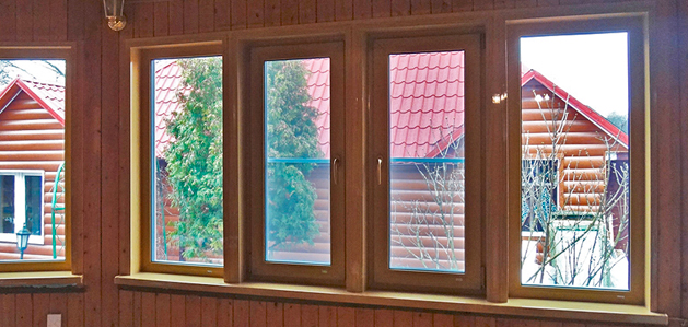 Пластиковые Окна В Деревенском Доме Фото